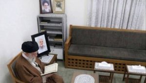 Khamenei's last photo
