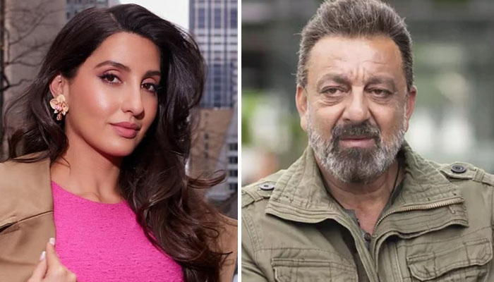 Sanjay Dutt and Nora Fatehi