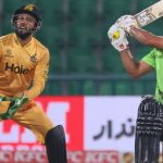 پی ایس ایل 11: لاہور قلندرز پشاور زلمی سے 6 وکٹ سے جیت گئی