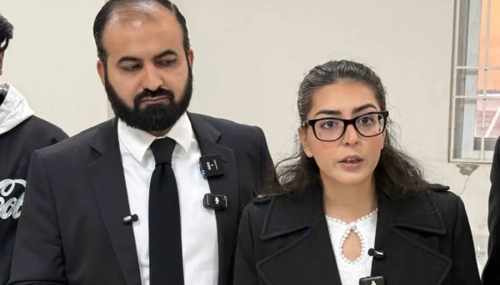 Iman Mazari and Hadi Ali Chattha